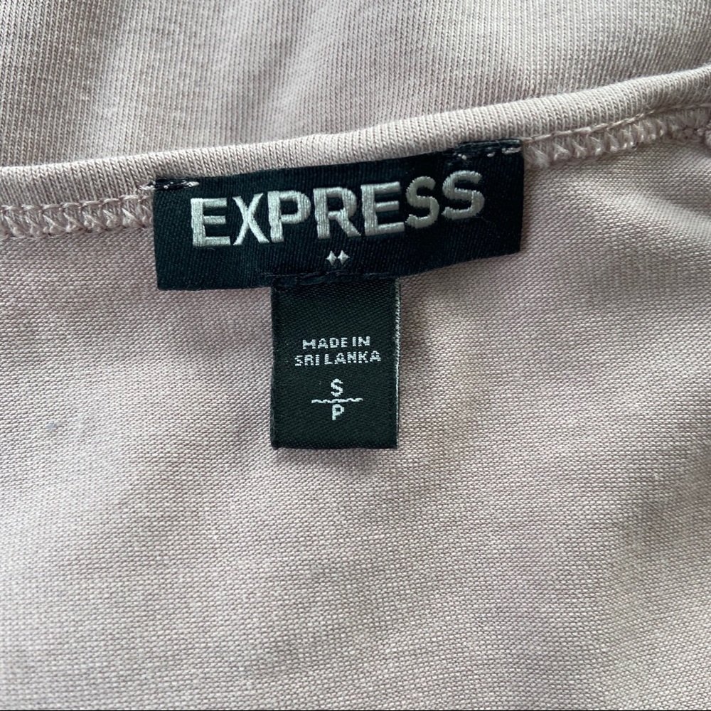Express Lace Trim Tank Bodysuit Thong - Picture 6 of 7